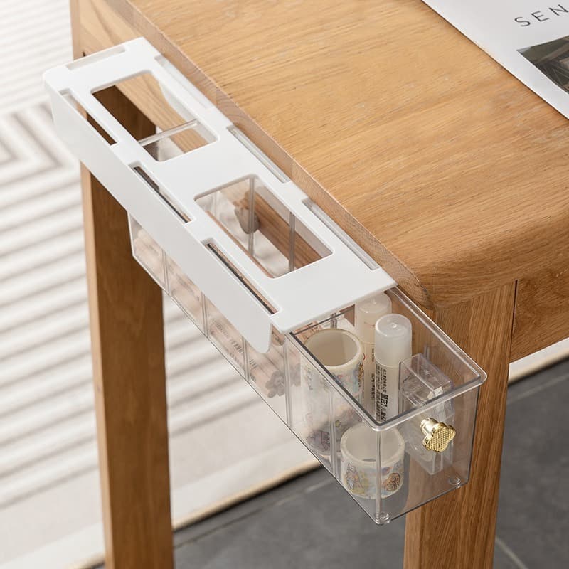 Underwear Drawer Organizer with Lid – Plastic Sock Storage Box